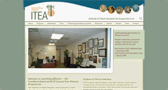 Desktop Screenshot of itea.edu